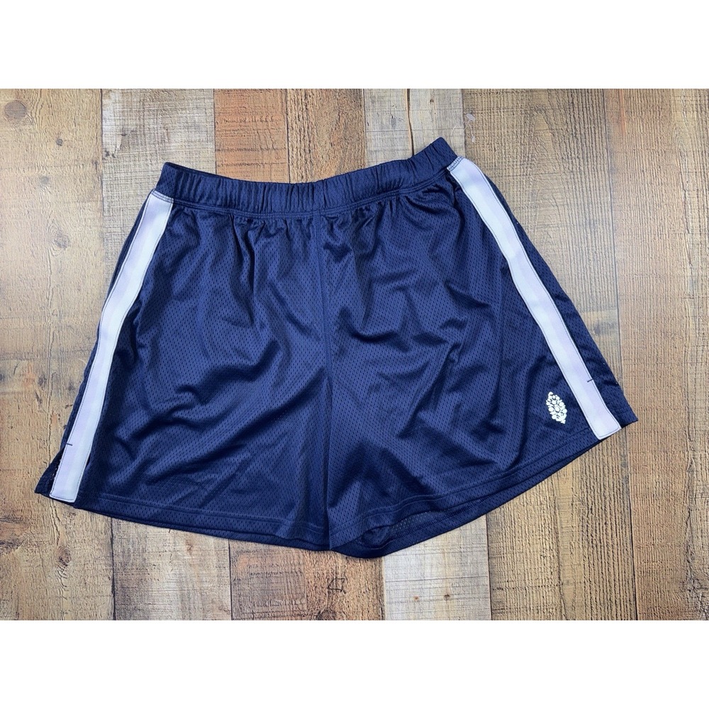 Free People Movement Mesh Shorts Navy Blue White Stripes Women's XS NWOT